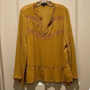 Women's Yellow Blouse